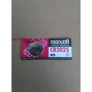 Original Maxell 2025 CR2025 CR-2025 CR 2025 Watch Battery Original Japan Quality