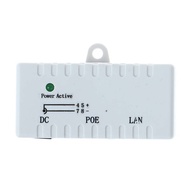 TMOY 12V - 48V Passive POE injector for IP Camera VoIP Phone Netwrok AP device