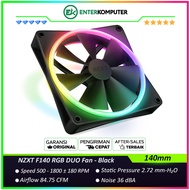 NZXT F140 RGB DUO 140mm Fan - Black