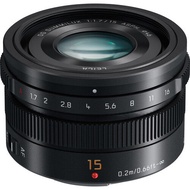 Panasonic Leica DG Summilux 15mm f/1.7 ASPH. Lens (Black)