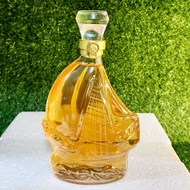 COMBO of 2 Glass Wine Bottles 500ml, Boat Wine Pitcher, CTT-19X2