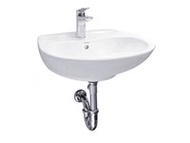 Chậu rửa mặt treo tường Toto LT300C (500mm x 430mm)