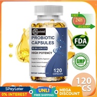 Probiotic Capsules 50 Billion CFU with Prebiotics & Digestive Enzymes Promote Digestive