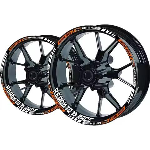 Motorcycle Wheel Stickers Rim Decals Stripe Tape Hub Accessories for KTM Duke 200 Ng125 390 250 RC 7