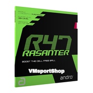 Andro Rasanter R47 - Rubber Bet Bat Pingpong Table Tennis