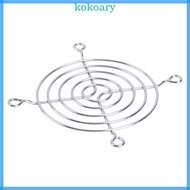 KOK 1pc 80mm Fan Grill 80mm Guard Silver Silver 80mm