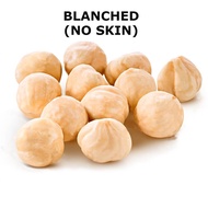 500g | 1kg RAW / ROASTED HAZELNUT WHOLE BLANCHED IMPORTED FROM TURKEY / KACANG HAZELNUT MENTAH & PAN