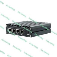 soncci索奇J4125嵌入式無風扇工控機 四千兆網口工業電腦軟路由迷你主機網安服務器靜音VGA+HDMI自助終端