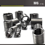 M6 X 1.0 X 1.5D INSERTS  M6 x 1.0 1.5D Insert Length Helicoil Wire Thread Insert M6 x 1.0 1.5D Inser