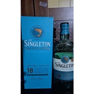 Bottle Used Drink import The Singleton 18 Y.O,/Home Decoration/ Home Display/ Collection
