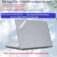 For Lenovo Yoga 7i 2-in-1 Gen10 16ILL10 Body Film 16AKP10 Laptop Sticker 16IML9/16AHP9 Computer Prot