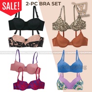 ️AVON 2 Pieces Underwire &amp; Non-Wire Soft Cup Bra Set Sizes 34A-38B Larissa Anisse Lillian Alanna