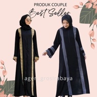 ABAYA BORDIR TAJMAHAL SAMPING GAMIS ABAYA SAUDI ABAYA SYARI ABAYA