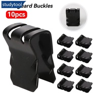 STUDYTOOL 10pcs Car Front Fender Bumper Cover U-shape Clip for Engine Guard Buckle S1T6