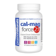 prairienaturals - 鈣鎂膠囊 2:1 90粒（ 含鋅及維他命D3 ）(有效期: 2026年6月)