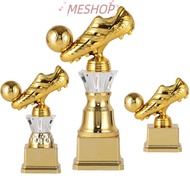 MESHOPMY Golden Boot Award Trophy, Youth Sports Football Match Football Shoe Award, Handicraft Plast