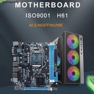 {hot 2024}H61 Motherboard 16GB Micro-ATX Desktops MainBoard LGA1155 Socket I3/I5/I7 CPU [homegoods.sg]