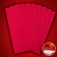 Red Envelopes, Envelopes, Envelopes, Plain Red, no text, size 16.5 x 9cm (6 envelopes/fold)