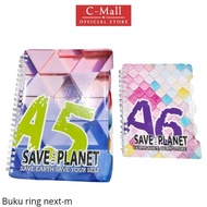 C-MALL Binder Note Notebook Next-M A5 Notebook ( Pcs ) / A6 Notebook / Sketchbook - mini Diary spira