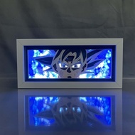 Anime Dragon Ball Led Light Box  Sleeping Night Light Desktop Decoration Charging Touch Dimming Atmosphere Light Bedhead Light Decoration Painting Gift