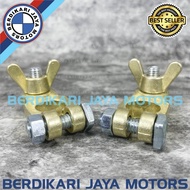 KEPALA AKI TERMINAL BATRE BATERE BATERAI BATTERY HEAD CLAMP CLAM KLAM KLEM ACCU ACU BESAR MOBIL BENS