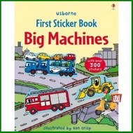 more intelligently ! BIG MACHINES STICKER BOOK