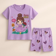 KATUN GIRLS' SUITS PACKAGE OF 6 COMBINATIONS OF 2 MODELS AGES 1-10 YEARS DAILY CLOTHES hp (3) CP (3)