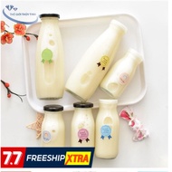 Glass Water Bottle Type 200-1000ML