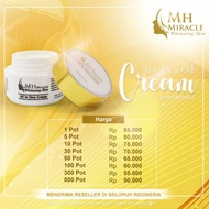 BARU Cream MH MIRACLE WHITENING SKIN | kemasan terbaru | BPOM | 100%