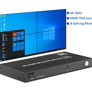 AVPRO AVM23 4K Splicing Matrix 2x2 HDMI 1.4b Wall Screen Video Splicer