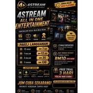 4STREAM Entertainment | Movie Drama Anime Live TV | Free Trial 3 Hari