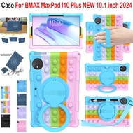 For BMAX MaxPad I10 Plus NEW 10.1 inch 2024 High Quality Stress Reliever Toys Tablet Case Adjustable