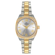 Roscani Women Cadence Silver Gold Stainless-Steel Authentic Watch BL B58725