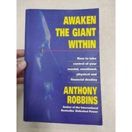 [BB] [Used] Awaken the Giant Within by Anthony Robbins (Nonfiction > Productivity / Business / Psych