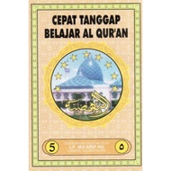 Cepat Tanggap Belajar Al-Quran Metode An-Nahdliyah Jilid 1-6