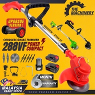 THEMACHINERY 288VF / 188VF / 12V Mesin Rumput Bateri Grass Cutter Electric Lawn Mower Cordless Grass