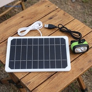 [Ready Stock] 5W 5V USB Solar Panel Monocrystalline Solar USB Charging Panel Photovoltaic Solar Cell
