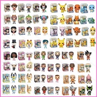 Niko 10pcs FUNKO POP Action Figure Messi Mario TMNT Sanrio Barbie Stitch One Piece Spiderman Skibidi Toilet Kids Toys