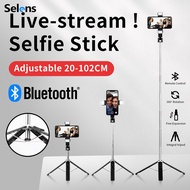 Selens Gimbal Stabilizer Phone Selfie Stabilizer Handheld Gimbal Shooting Tripod Multi-Function Self