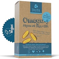 Vegan Omega 3 Supplement - Much Healthier Than Fish Oil - DHA &amp; EPA Omega 3 Fatty acids - Omega 3 fr
