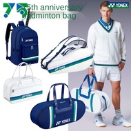 2024 Yonex Badminton Bag 75th Anniversary Limited Edition Sports Bag BA31WAE 6 Shoulder Bag Limited 