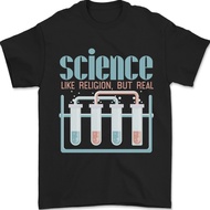 Science Like Religion Atheist Atheism Evolution Mens T-Shirt 100% Cotton