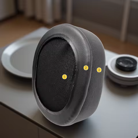 FIUNIE Replacement Ear Cushion Pads for Edifier W800BT,W808BT,W820BT,W828NB,W820NB,W830BT Headphones
