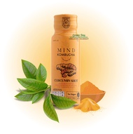 Mind Kombucha เครื่องดื่ม คอมบูชะ ผสม ขมิ้นชันสกัด เข้มข้น cucumin shot เคอร์คิวมิน ช็อต 50ml.