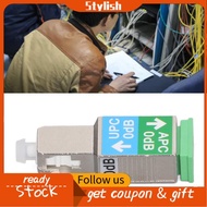 stylish365 Fiber Optic Adapter  Reduce Noise SC UPC to Ceramic Metal Low Insertion Loss Connector 12
