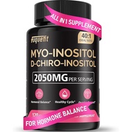 Inositol Supplement 40:1 Myo-Inositol & D-Chiro Inositol - Fertility Supplement for Women (2050mg) -
