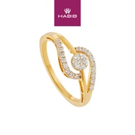 HABIB Diamond Ring in 375/9K Yellow Gold 275360626(YG)