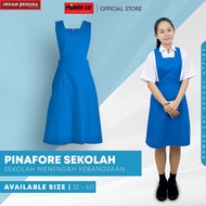 POWER CAT Pinafore Secondary School Uniform/Uniform Sekolah Pinafore SMK - Blue/Size 34-60
