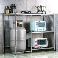 Table Rack Kitchen Dormitory Gas Tank Storage Stove Stainless Steel Stove Liquefied Gas Rack Floor R