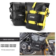 For Voge 900 DSX 900DSX DS900X 525DSX 525 DSX DS525X Motorcycle Crash Bar Bag Frame Bumpers TPU Wate